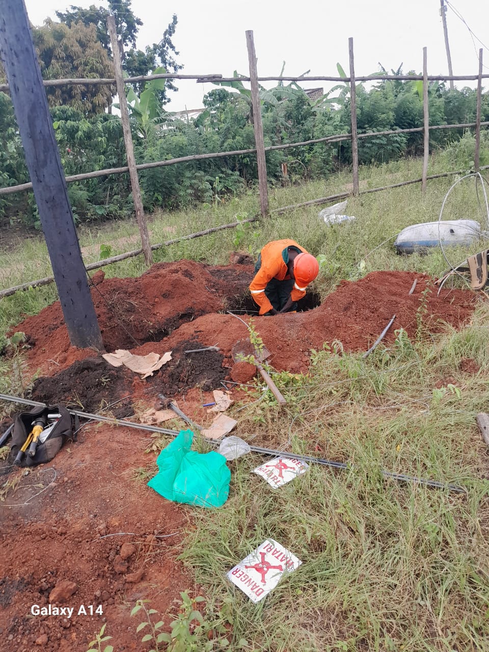 Ground work Inline construction